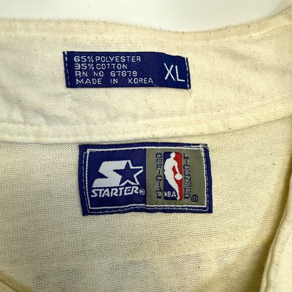 Vtg Chicago Bulls Baseball Style Jersey 90s NBA Basketball Sz XL - Picture 11 of 16